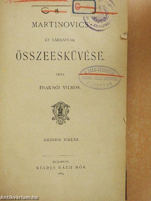 Martinovics és társainak összeesküvése