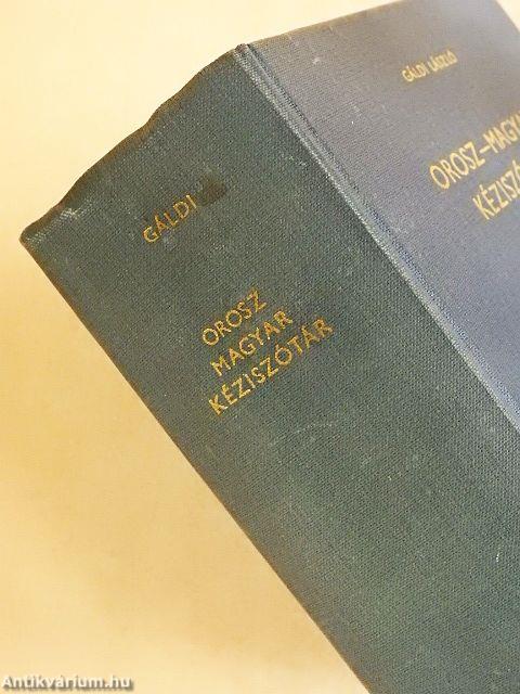 Orosz-magyar kéziszótár