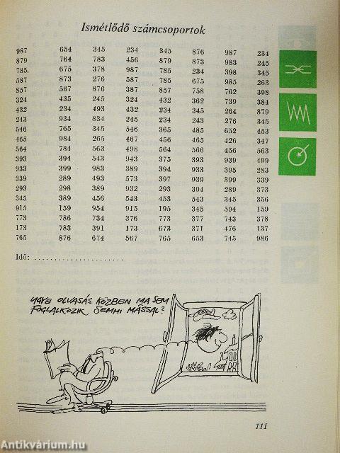 A gyorsolvasás programozott tankönyve