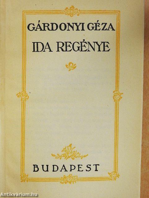 Ida regénye