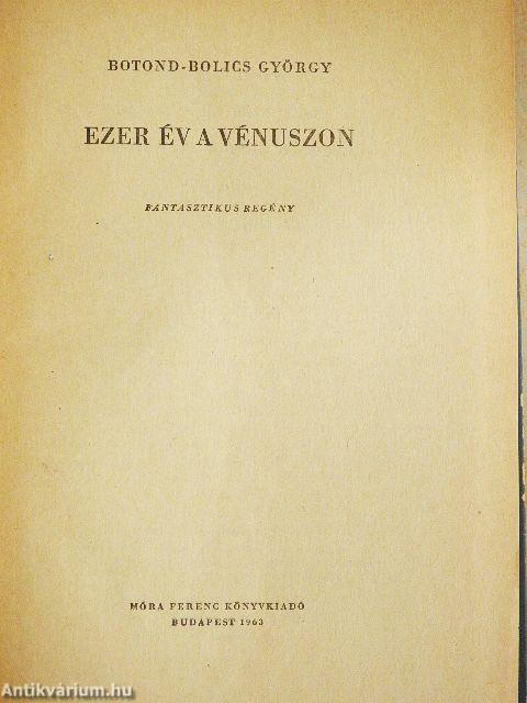 Ezer év a Vénuszon