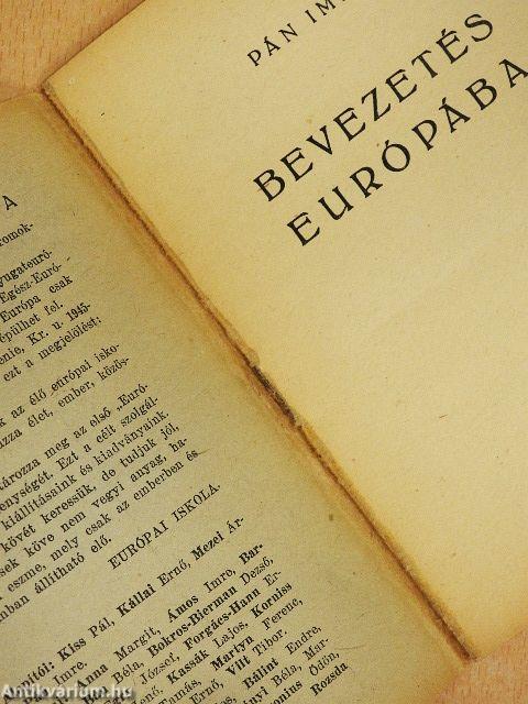 Bevezetés Európába