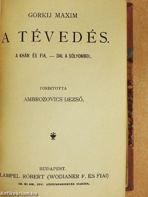 Csudra Makar/Malva/A tévedés/Bulyba tárász/Orosz beszélyek/Az ötödik kerék/Csehov Antal beszélyei és rajzai