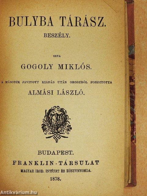 Csudra Makar/Malva/A tévedés/Bulyba tárász/Orosz beszélyek/Az ötödik kerék/Csehov Antal beszélyei és rajzai