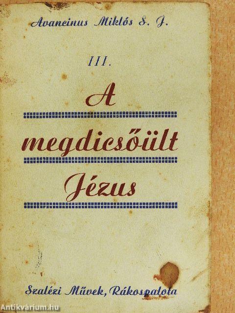 A megdicsőült Jézus