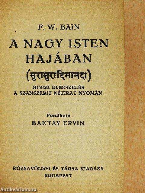 A Nagy Isten Hajában