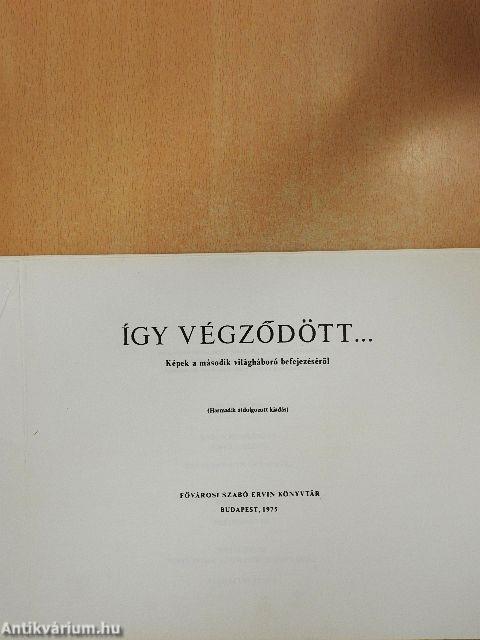 Így végződött...