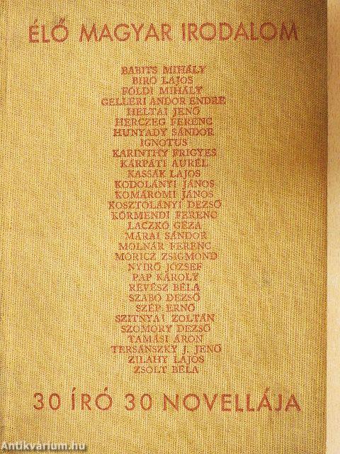 Élő magyar irodalom