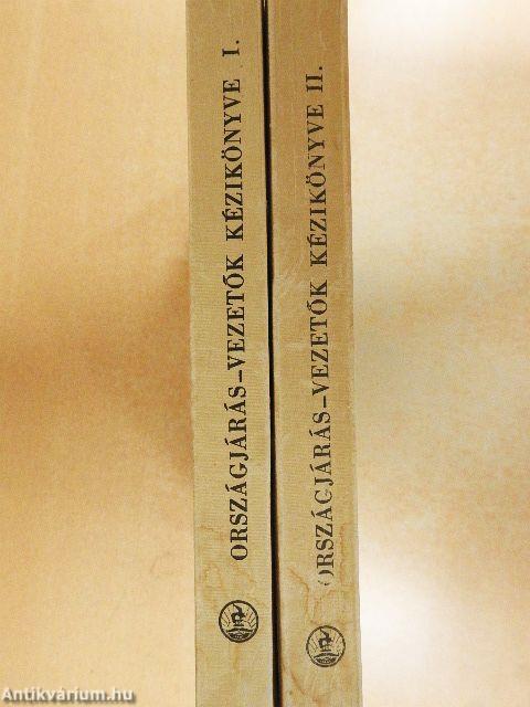 Országjárás-vezetők kézikönyve I-II.