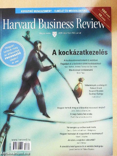 Harvard Business Review 2008. december - 2009. január
