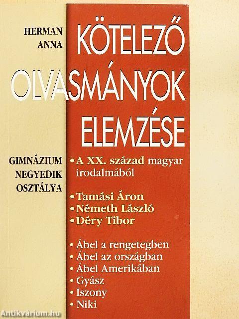 Kötelező olvasmányok elemzése 7.