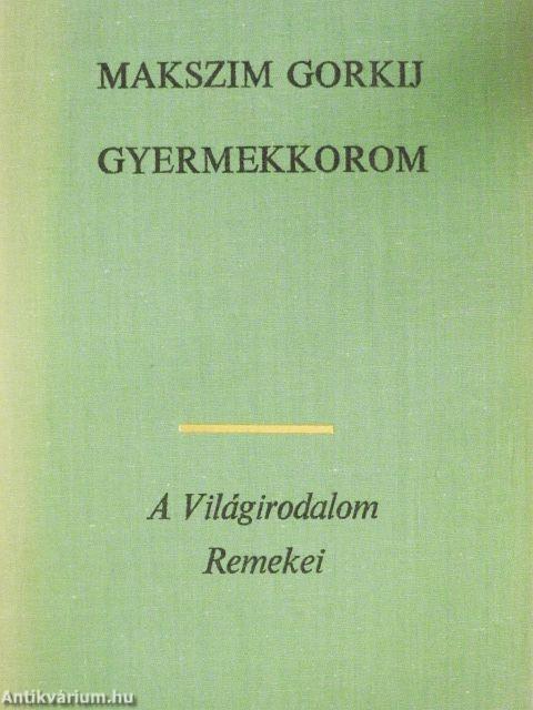 Gyermekkorom