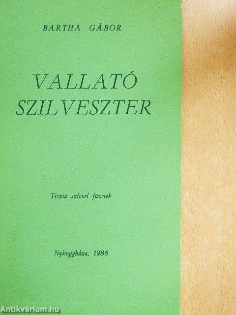 Vallató szilveszter