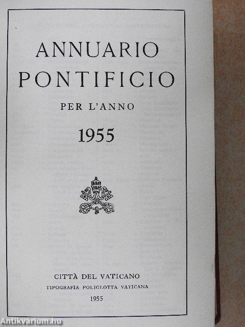 Annuario pontificio per l'anno 1955