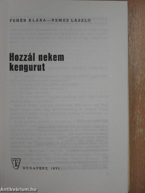 Hozzál nekem kengurut