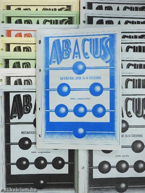 Abacus 1994, 1995, 1996 (vegyes számok) (15 db)