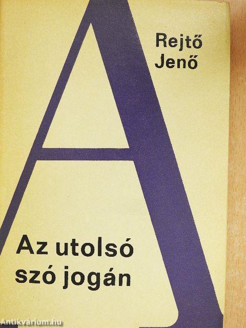 Az utolsó szó jogán