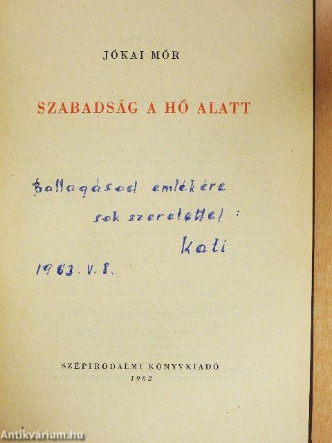 Szabadság a hó alatt