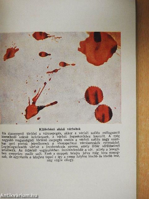 Bűncselekmények nyomai