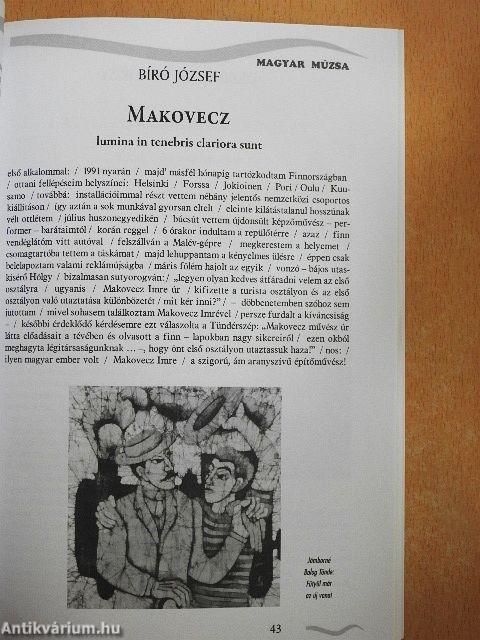 Magyar múzsa 2018. október