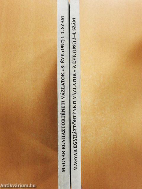 Magyar Egyháztörténeti Vázlatok 1997/1-4.