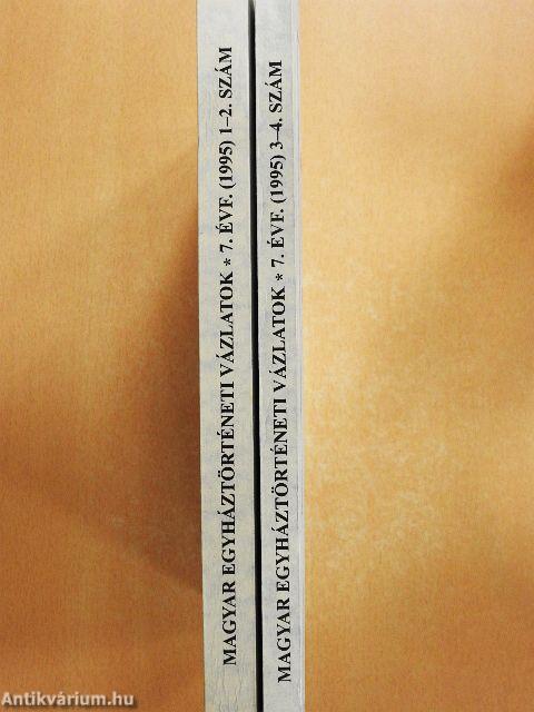 Magyar Egyháztörténeti Vázlatok 1995/1-4.