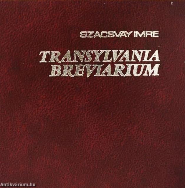Transylvania breviarium II. (minikönyv)