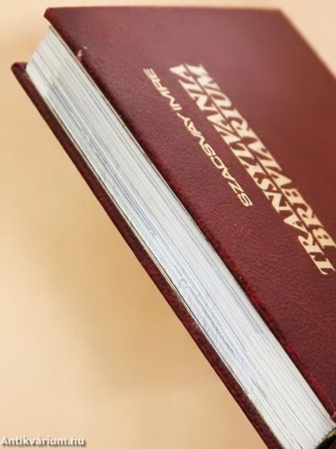 Transylvania breviarium II. (minikönyv)