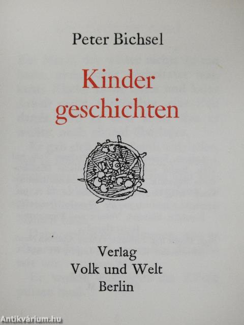 Kindergeschichten (minikönyv)