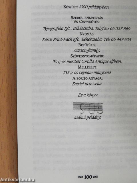 A könyvkötőipar múltjából (minikönyv) (számozott)