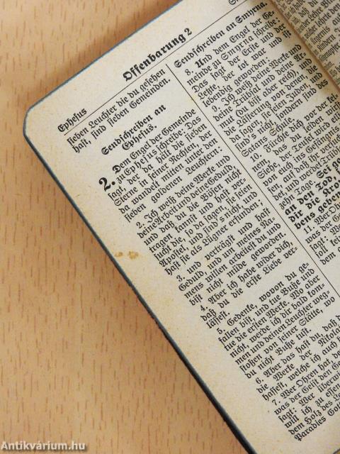 Das neue Testament (minikönyv) (gótbetűs)