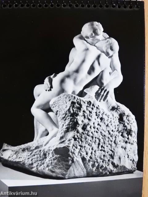 A. Rodin: The Kiss (minikönyv)