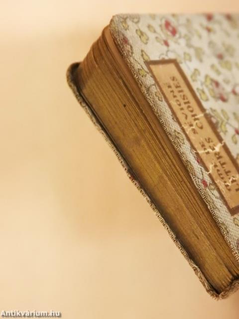 Lettres choisies de Madame de Sévigné (minikönyv)