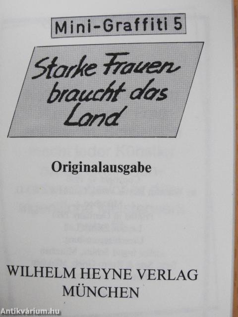 Starke Frauen braucht das Land (minikönyv)