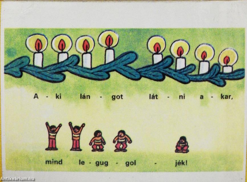 Ég a gyertya, ég... (minikönyv)