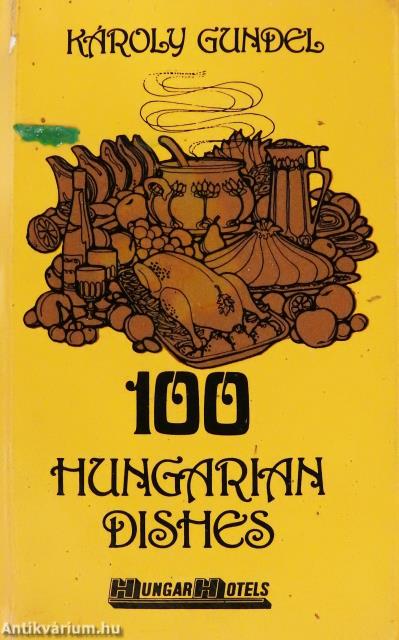 100 hungarian dishes (minikönyv)