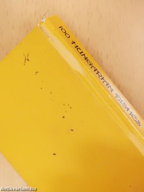 100 hungarian dishes (minikönyv)