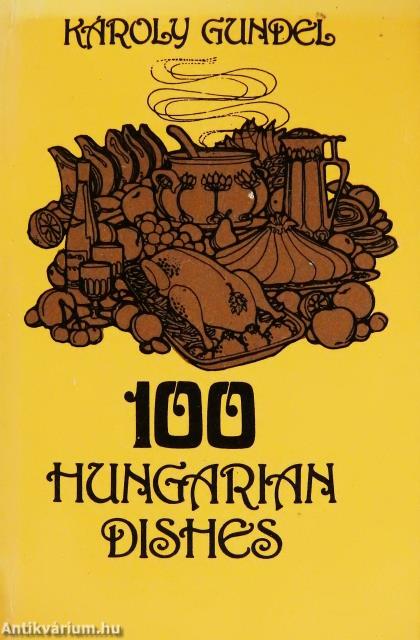 100 hungarian dishes (minikönyv)