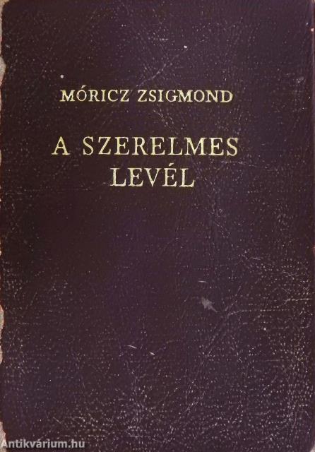 A szerelmes levél (minikönyv)