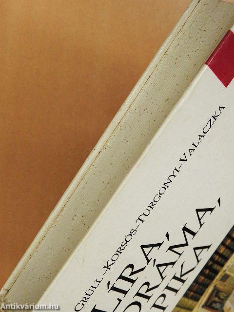 Líra, dráma, epika