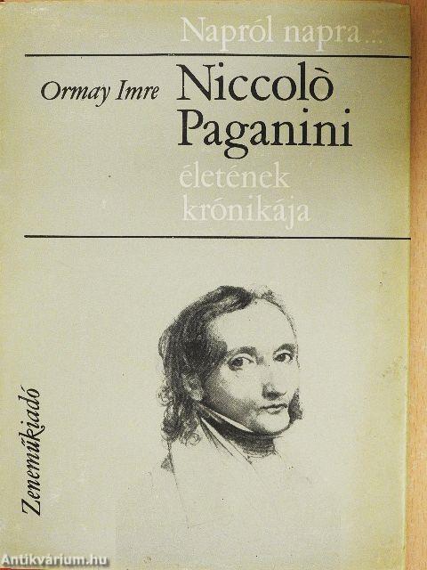 Niccoló Paganini életének krónikája