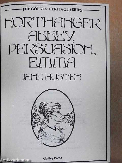 Northanger Abbey/Persuasion/Emma