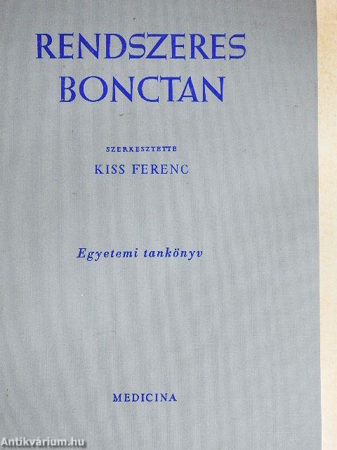 Rendszeres bonctan