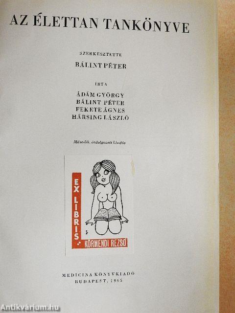 Az élettan tankönyve