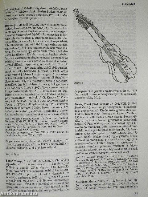Zenei Lexikon 1-3.