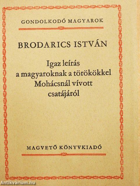 Igaz leírás a magyaroknak a törökökkel Mohácsnál vívott csatájáról