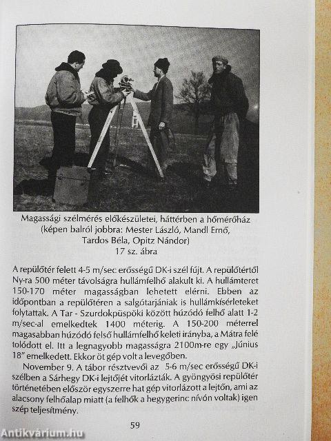 Hullámrepülés a Mátra légterében