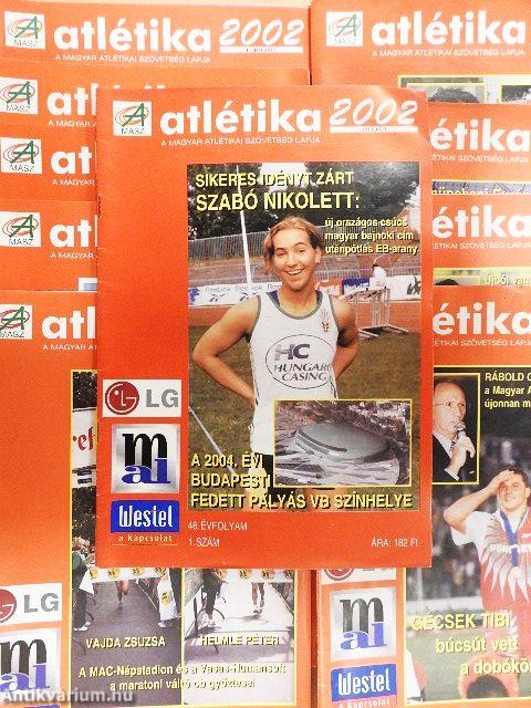 Atlétika 2002. január-december