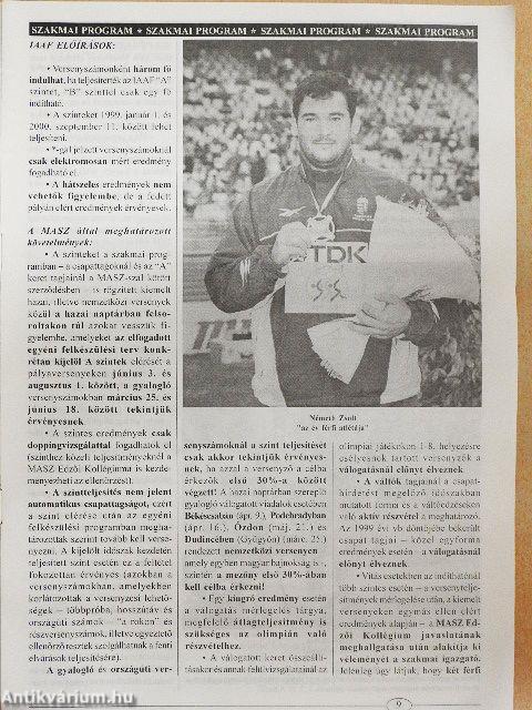 Atlétika 2000. (nem teljes évfolyam)