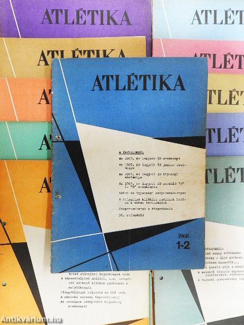 Atlétika 1968. január-december
